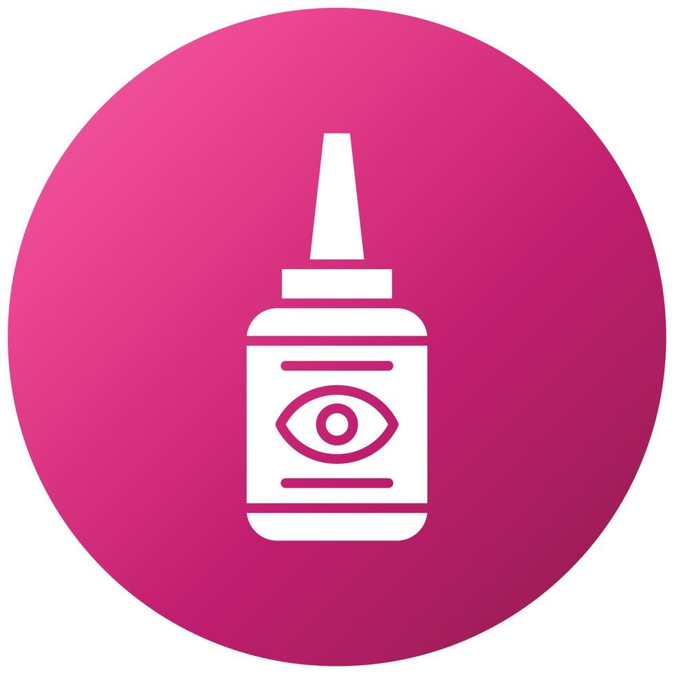 Eye Drop Icon Style vector