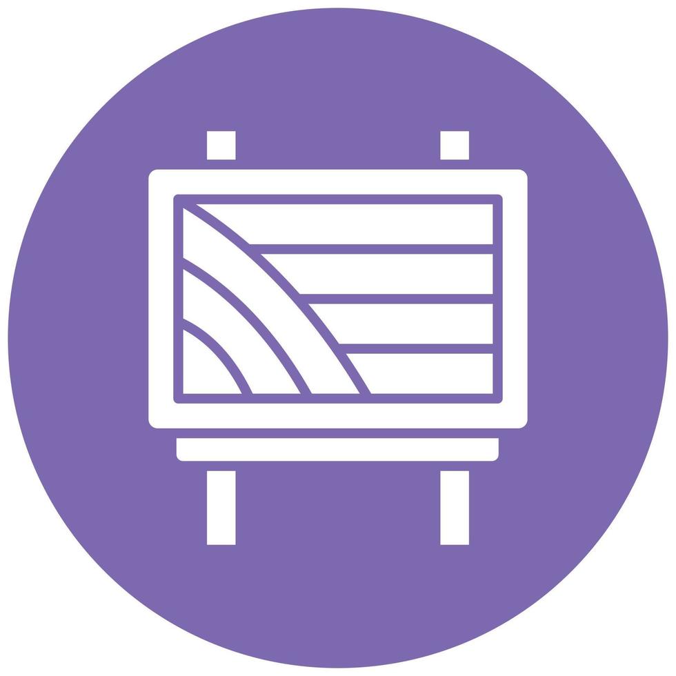 Signage Icon Style vector