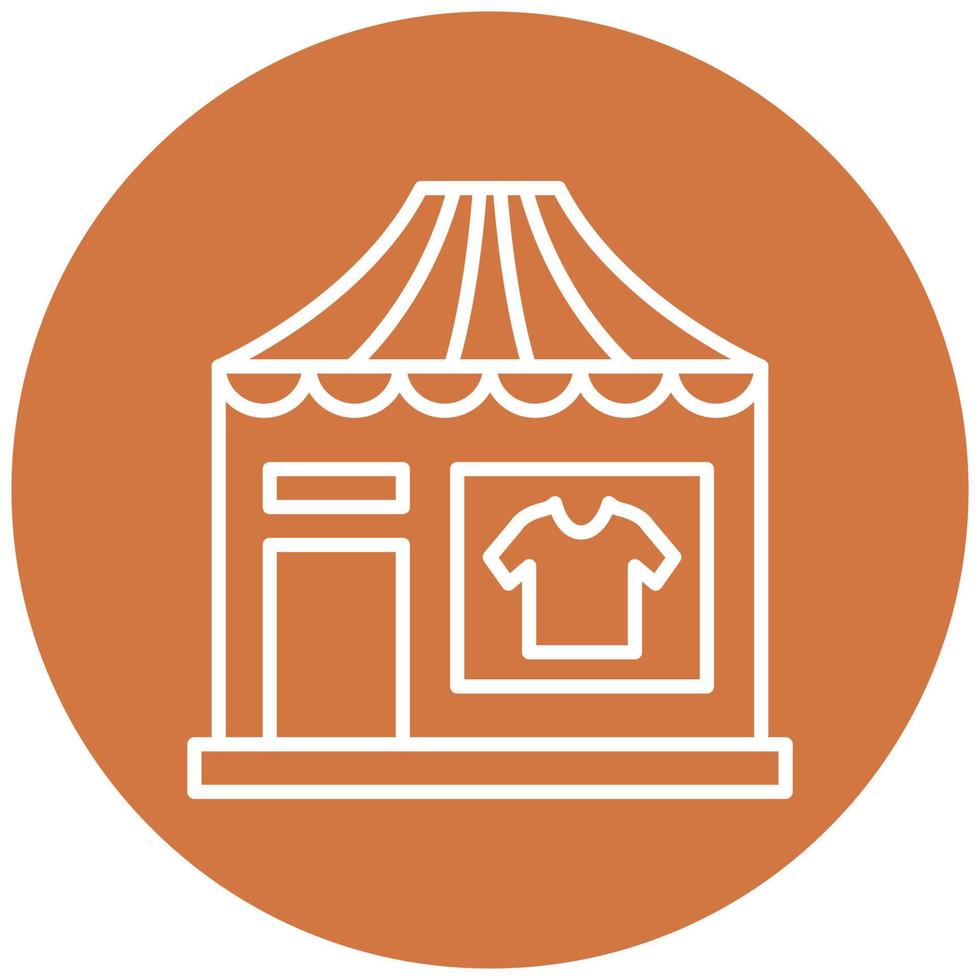 Clothing Store Icon Style 7434967 Vector Art at Vecteezy