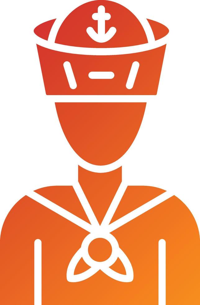 Sailor Icon Style vector