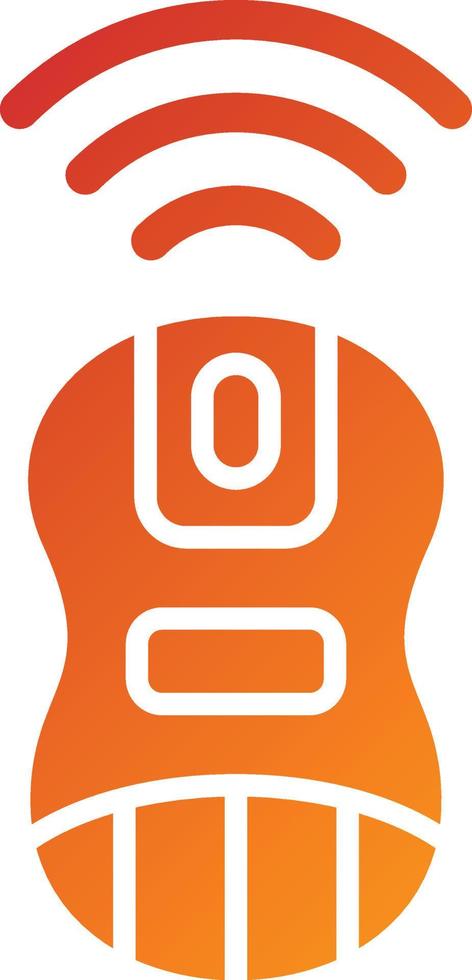Wireless Mouse Icon Style vector