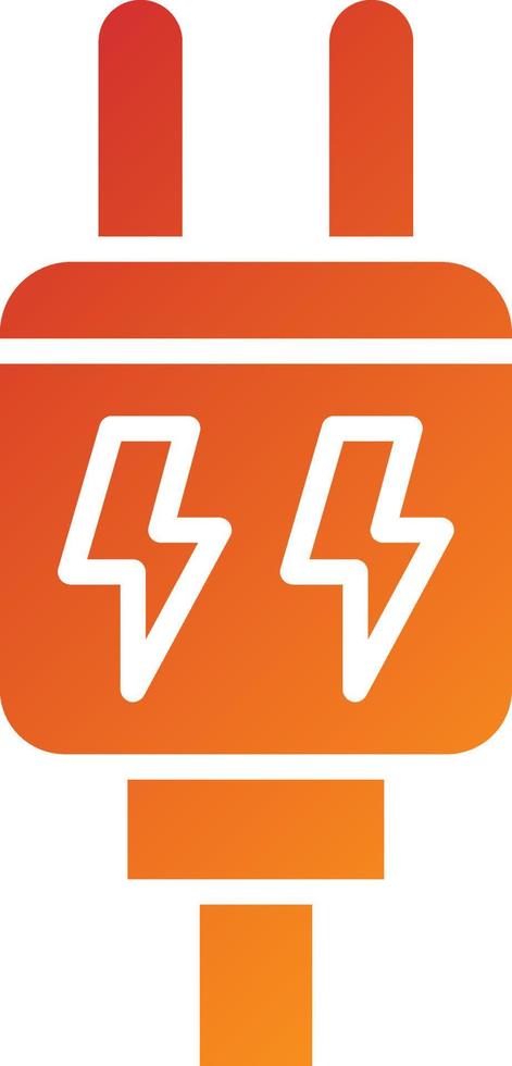 Power Plug Icon Style vector