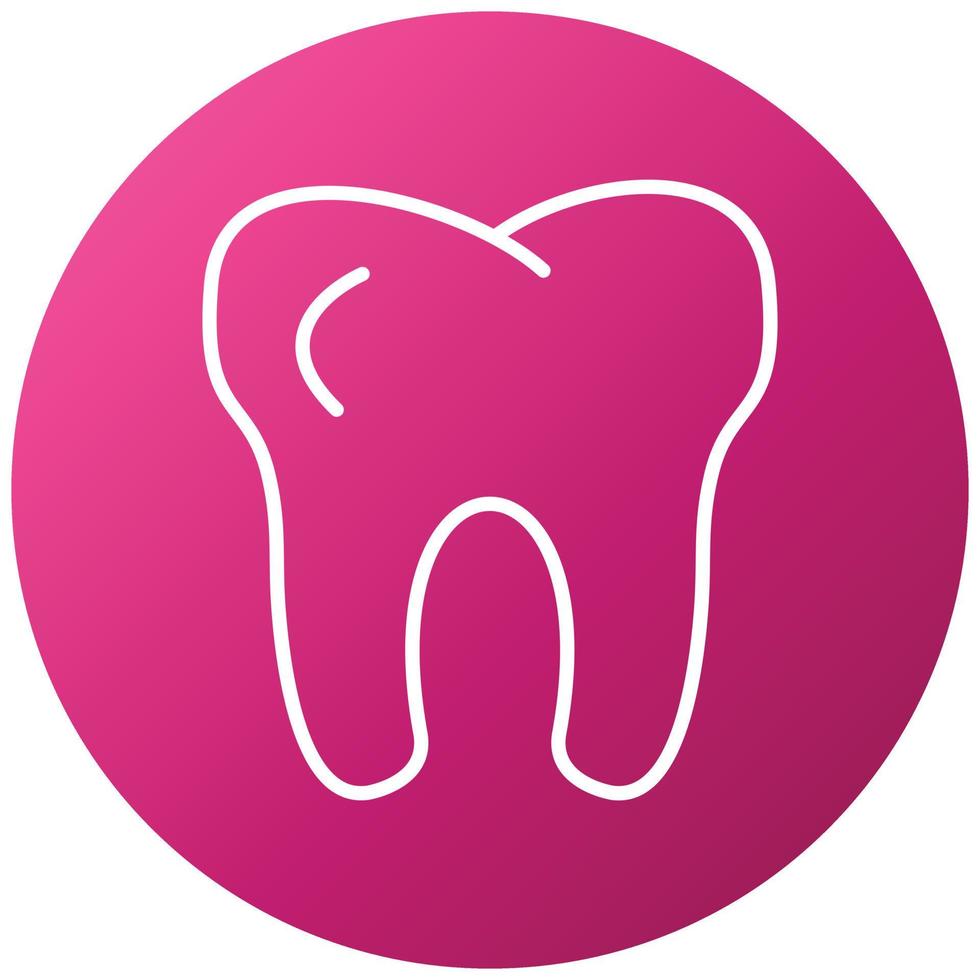 Tooth Icon Style vector