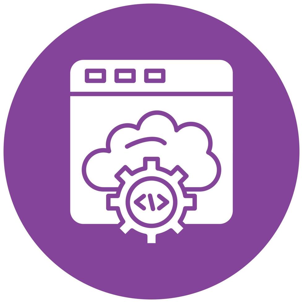 Web API Icon Style 7435145 Vector Art at Vecteezy