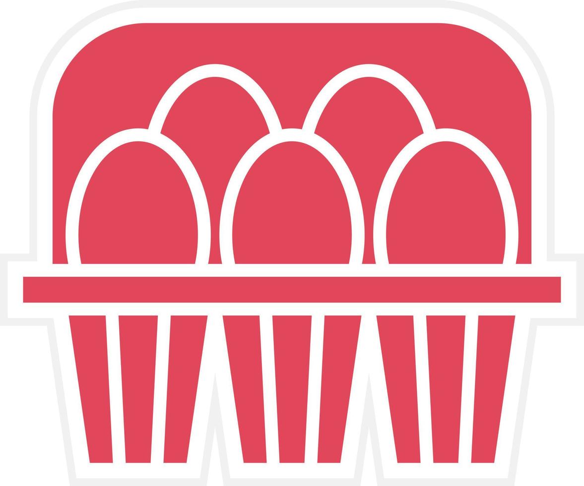 Eggs Icon Style vector