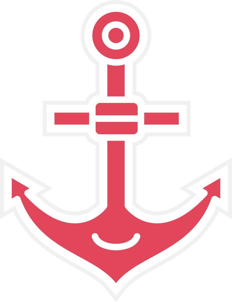 Anchor Icon Style vector