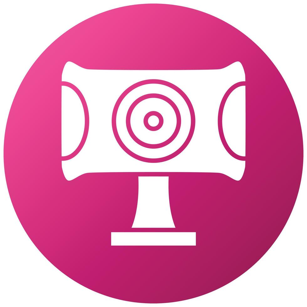 Webcam Icon Style vector