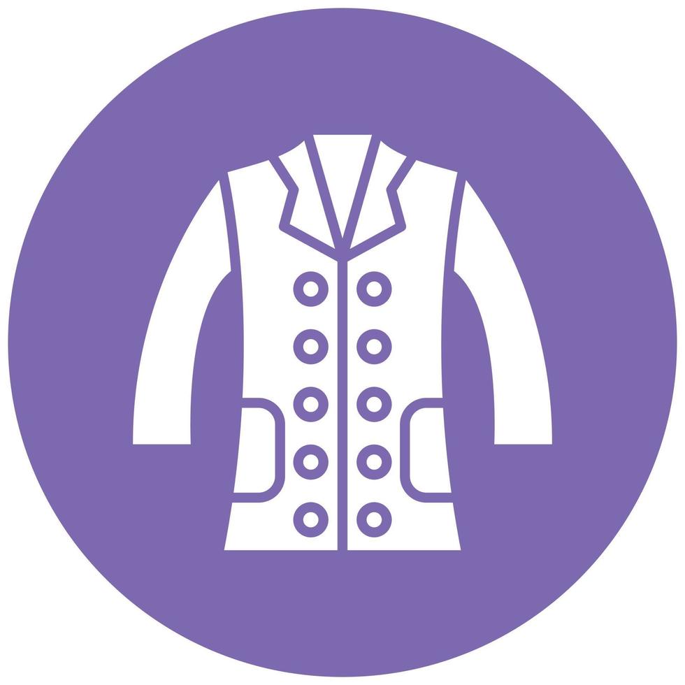 Lab Coat Icon Style vector