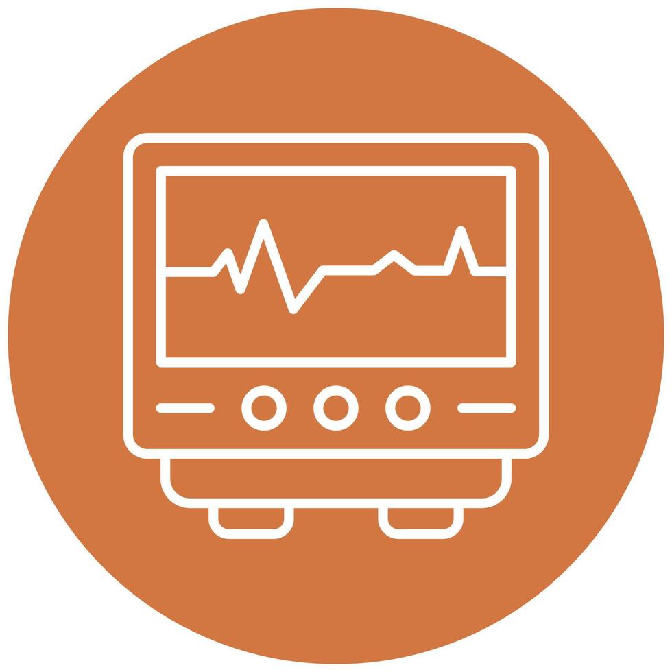 Cardiogram Icon Style vector