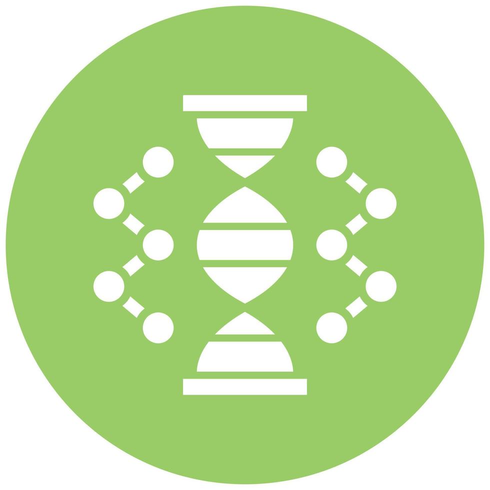 DNA Icon Style vector