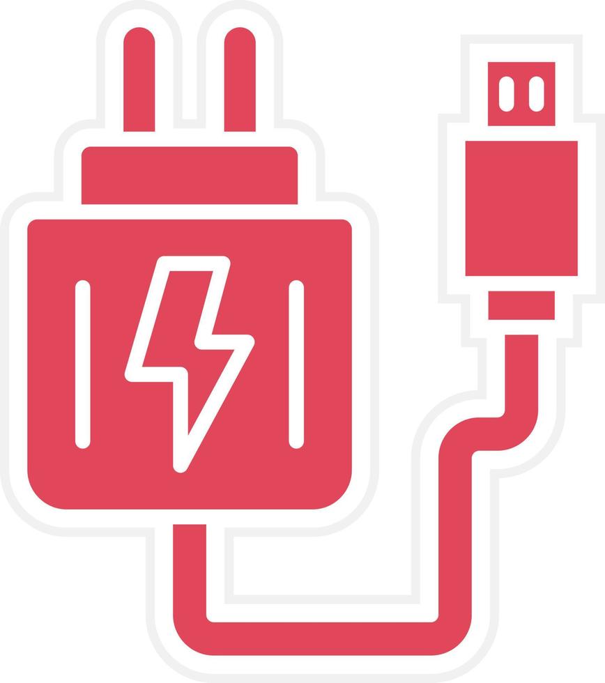 Adapter Icon Style vector