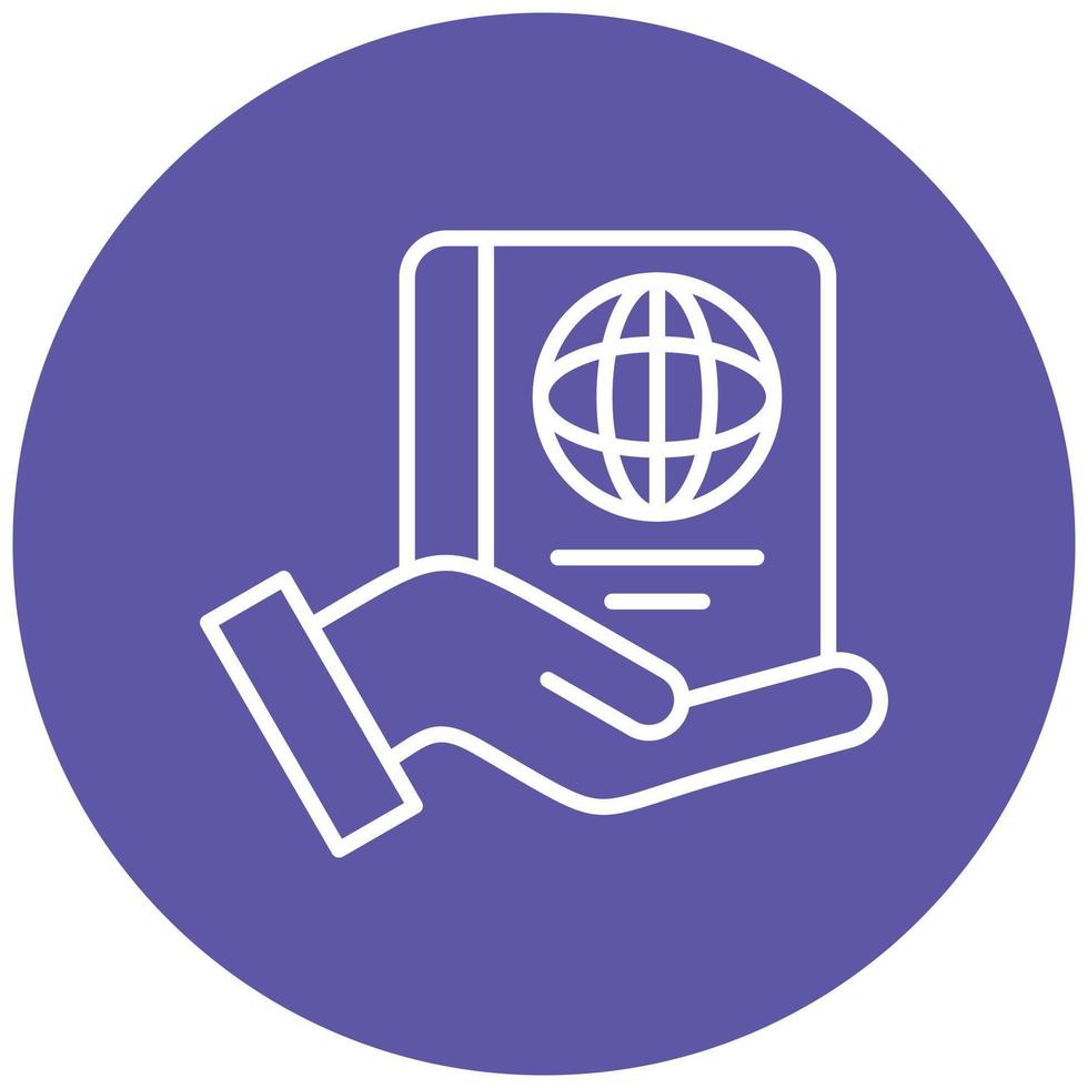 Citizenship Icon Style vector