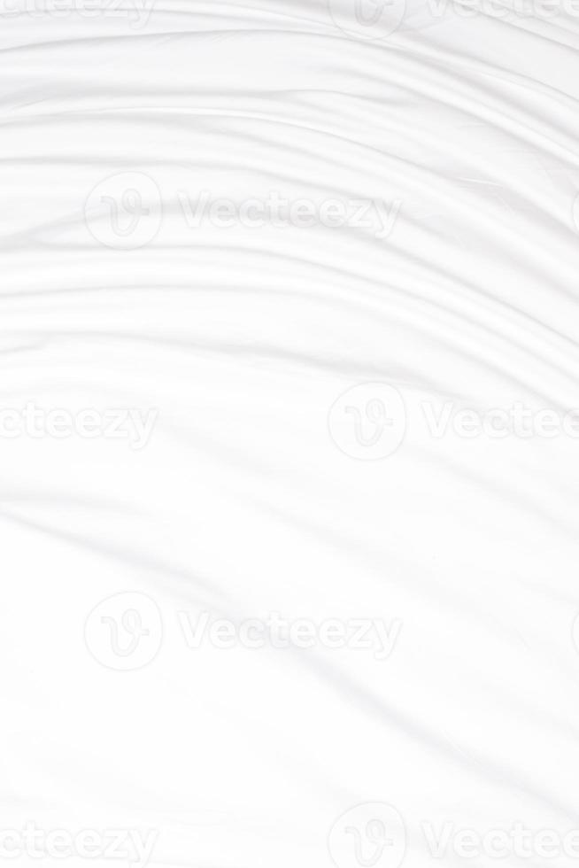 Abstract Background on isolated. Abstract white waves. Wave from Curtain. White wave background. photo