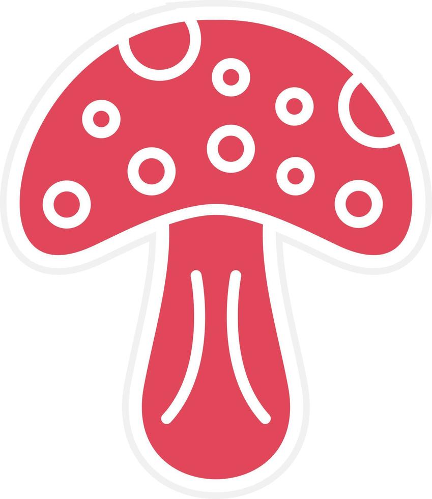 Mushroom Icon Style vector