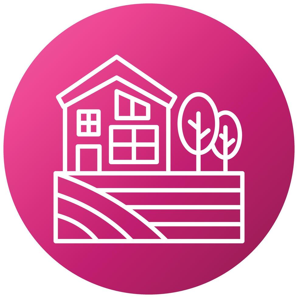 Village Icon Style vector