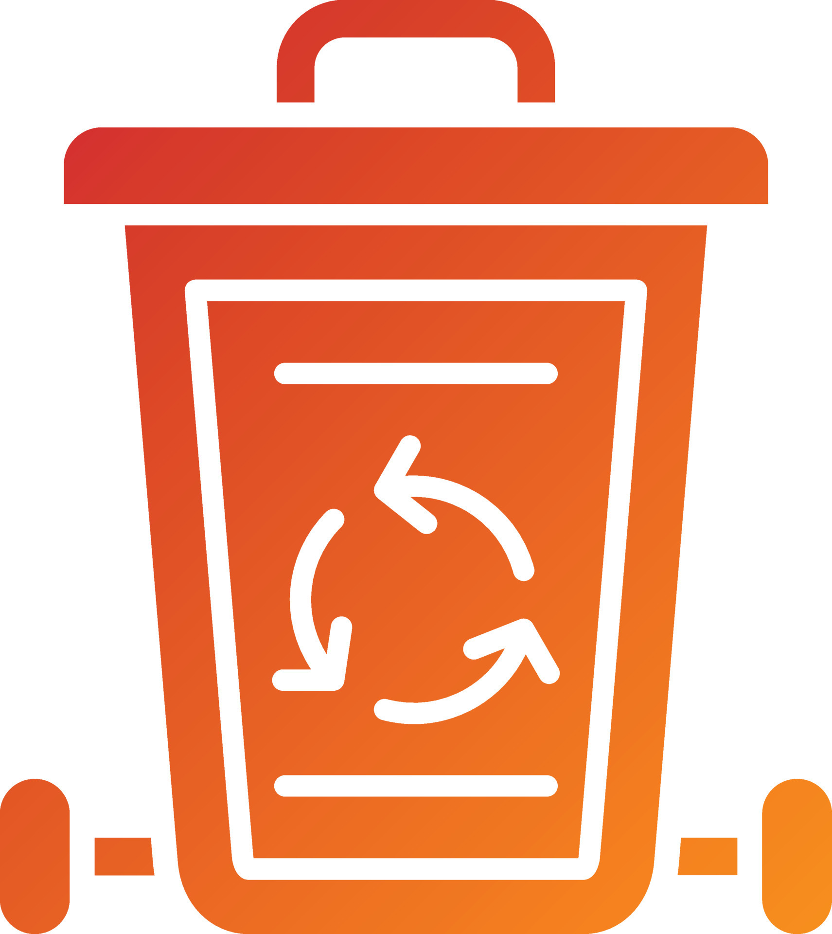 Waste Icon Style 7436847 Vector Art at Vecteezy