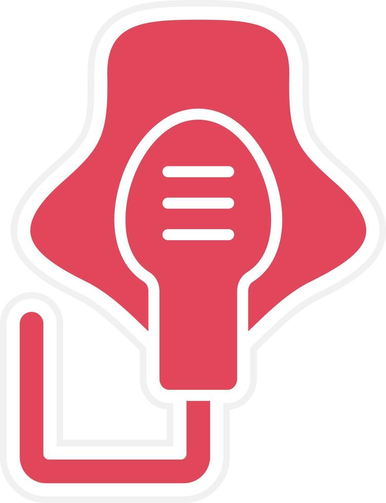 Oxygen Mask Icon Style vector