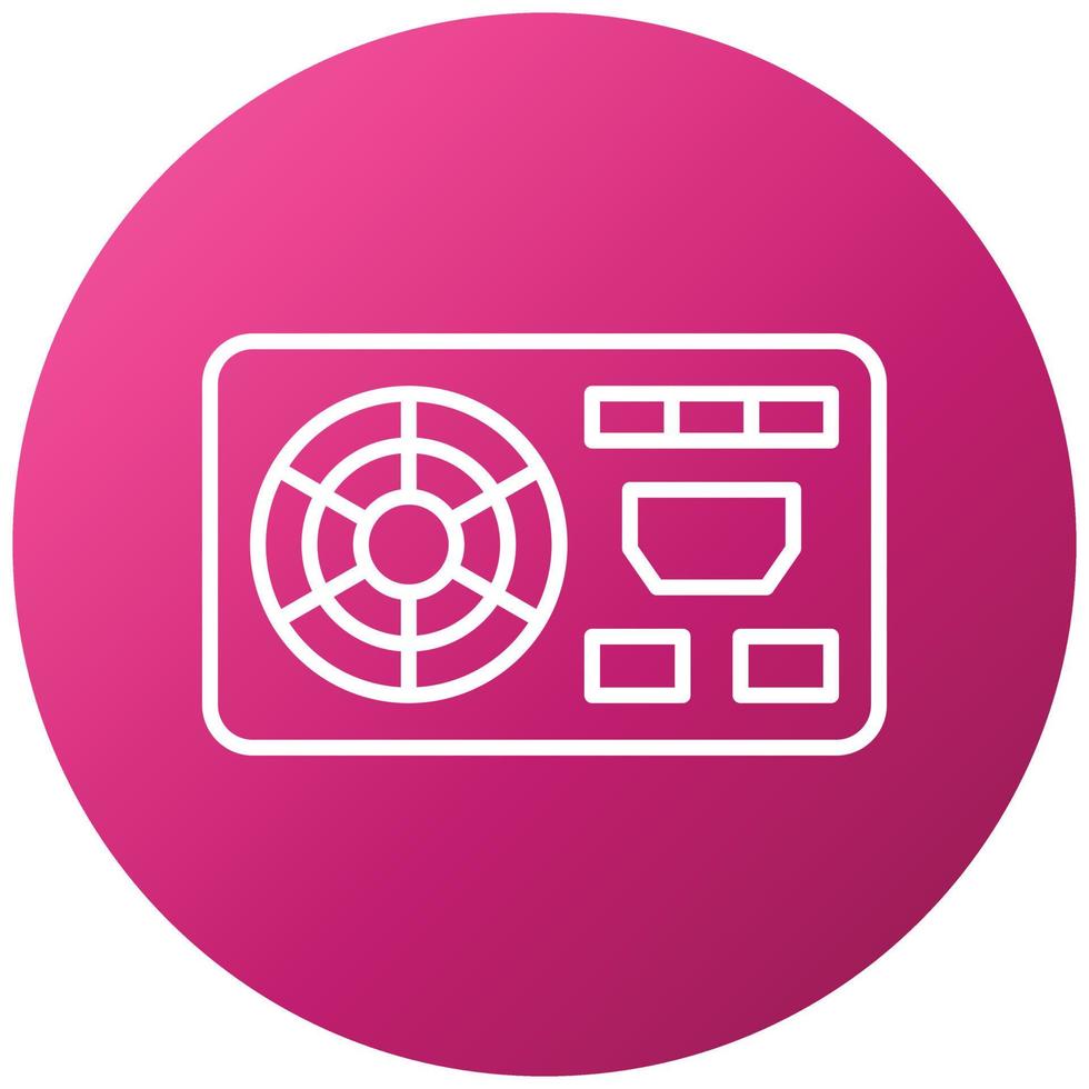 Power Supply Icon Style vector