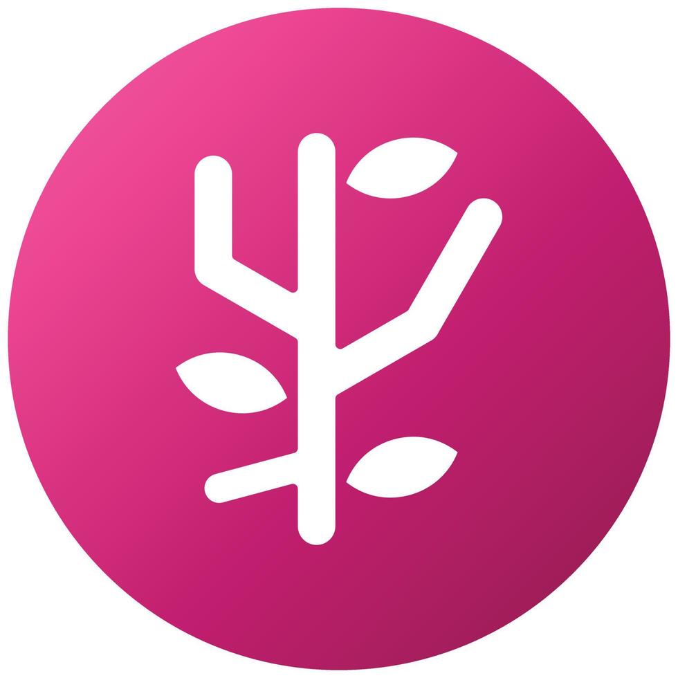Branch Icon Style vector