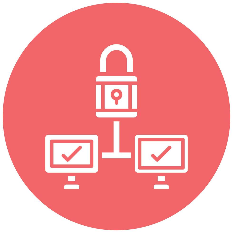 Secure Icon Style vector