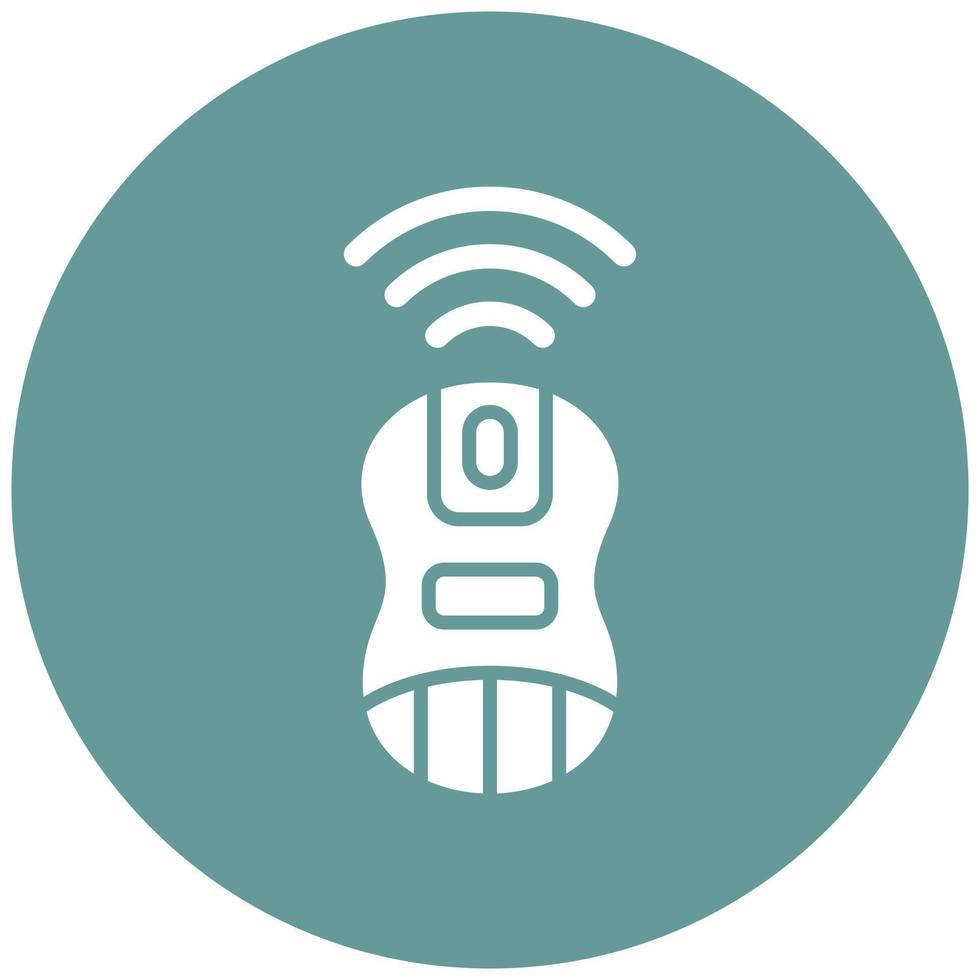 Wireless Mouse Icon Style vector