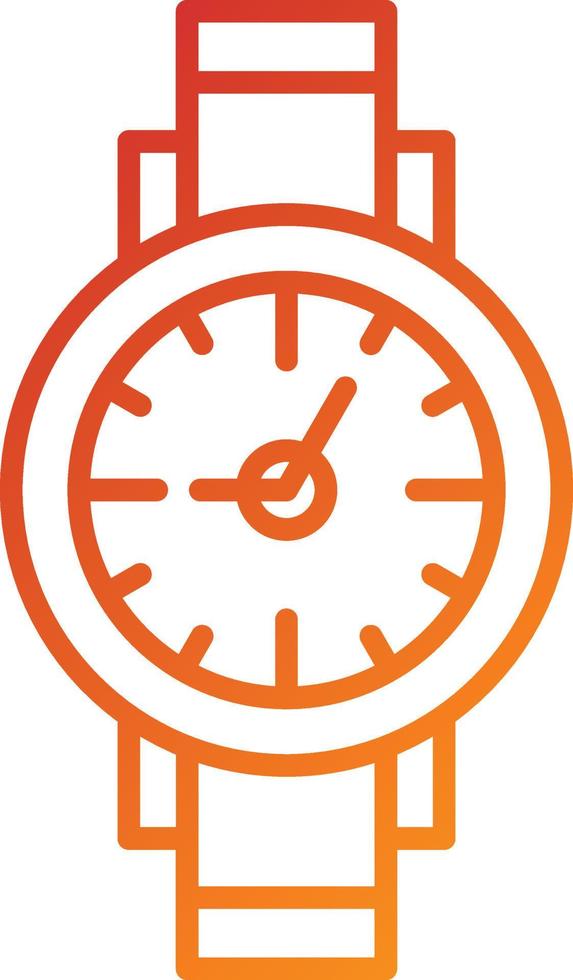 Wristwatch Icon Style vector