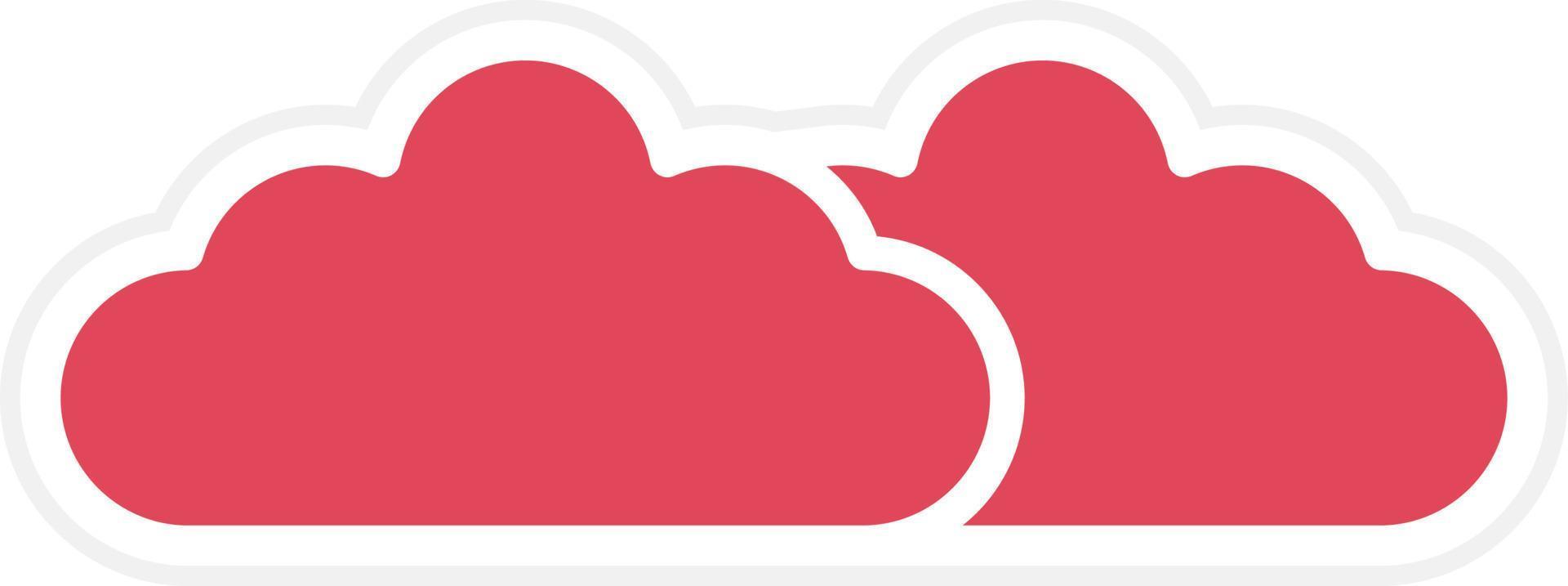 Cloud Icon Style vector