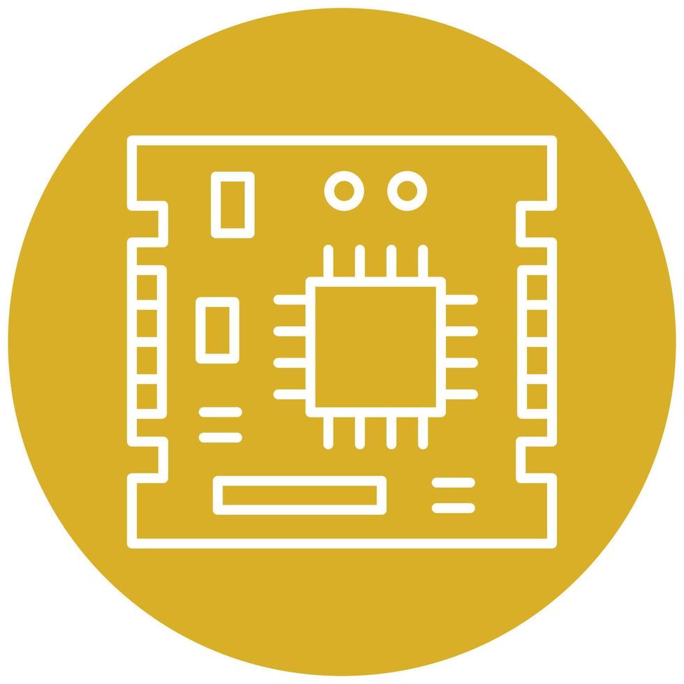 Motherboard Icon Style vector