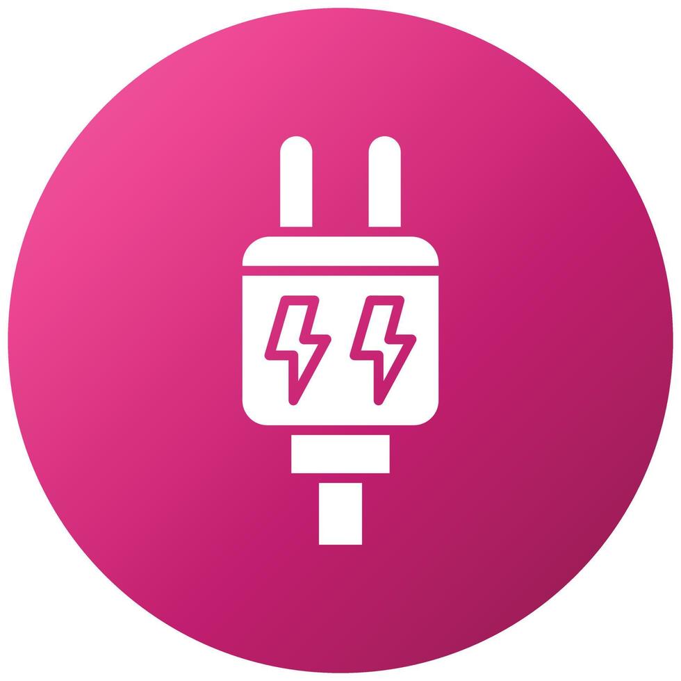 Power Plug Icon Style vector