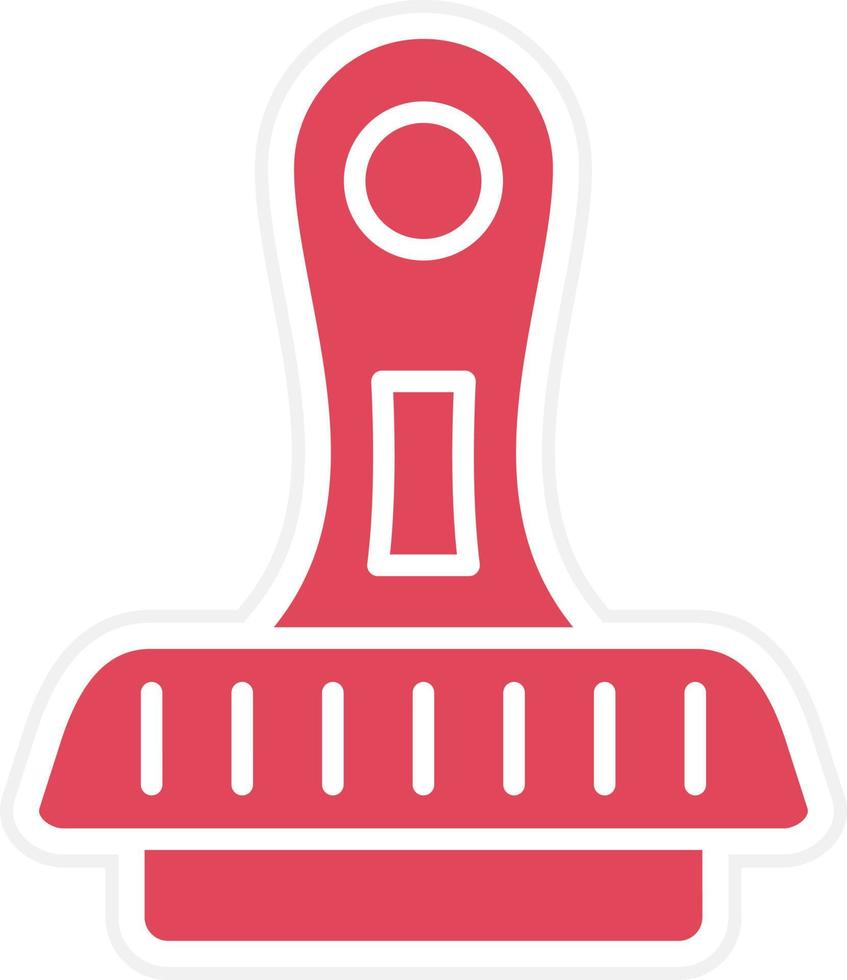 Stamp Icon Style vector