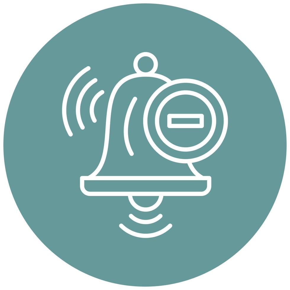 Remove Alarm Icon Style 7437610 Vector Art at Vecteezy