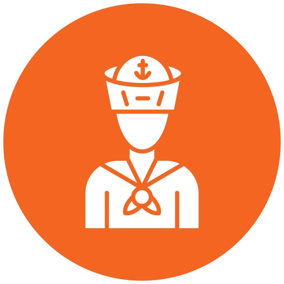 Sailor Icon Style vector