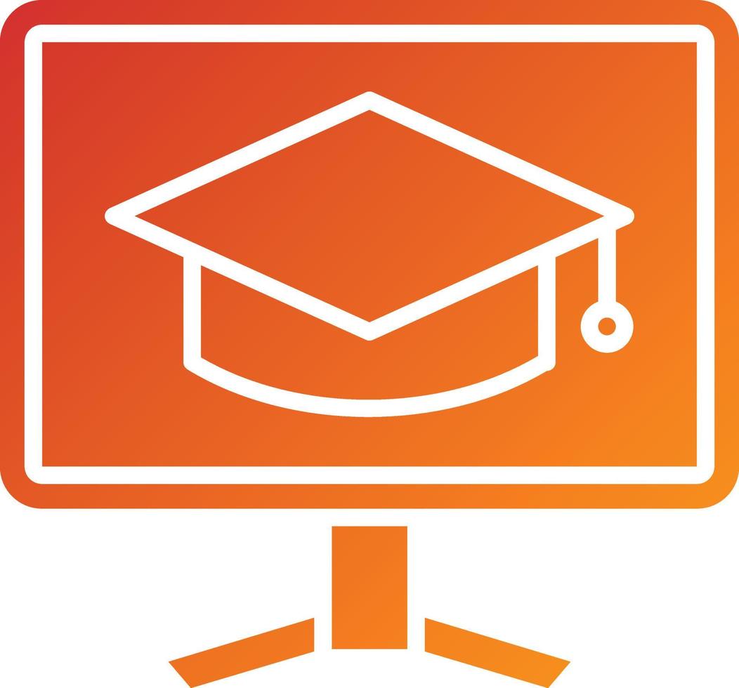 E-learning Icon Style vector