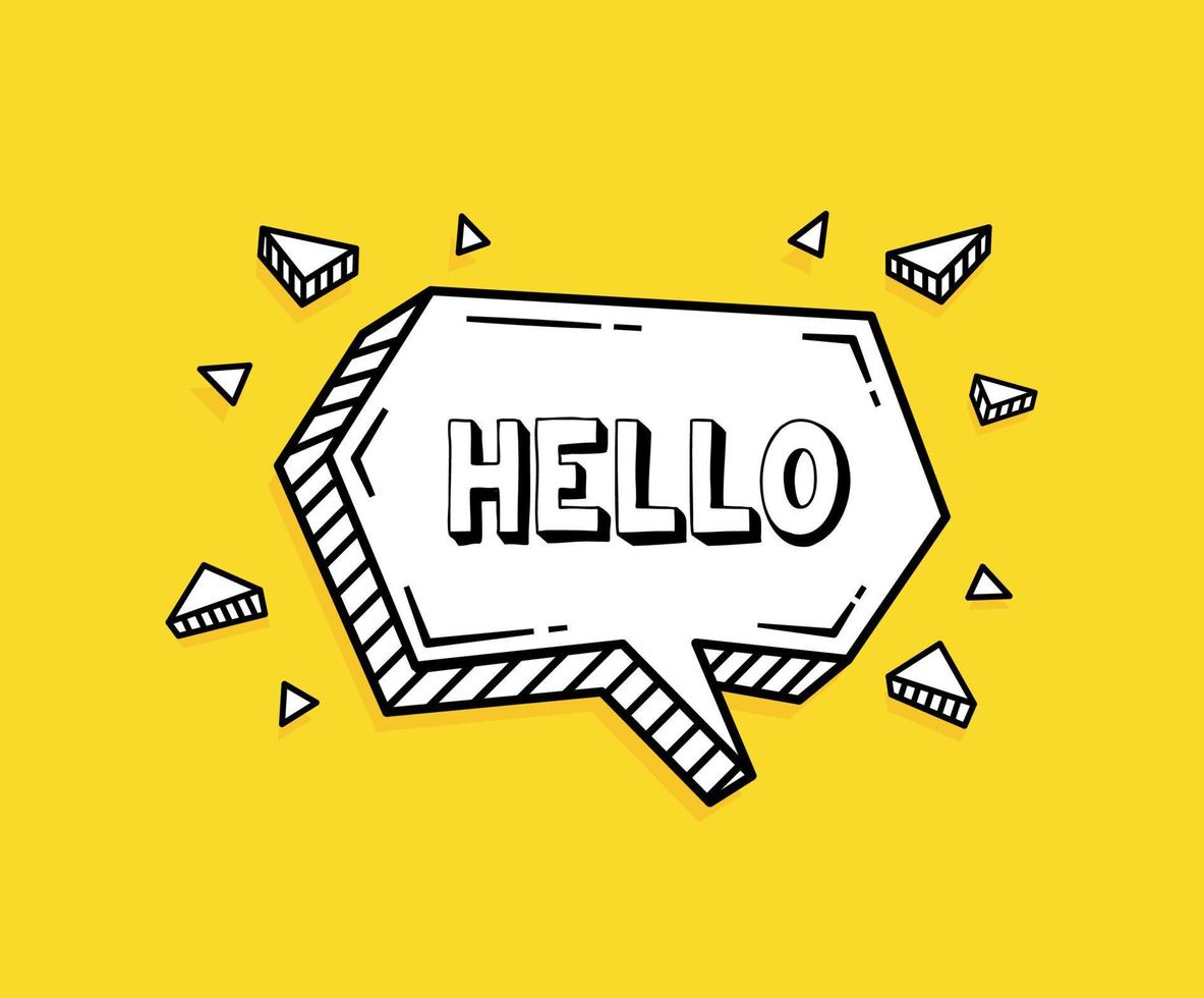 Welcome, speech bubble. Explosion burst design, fun speech bubble. vector