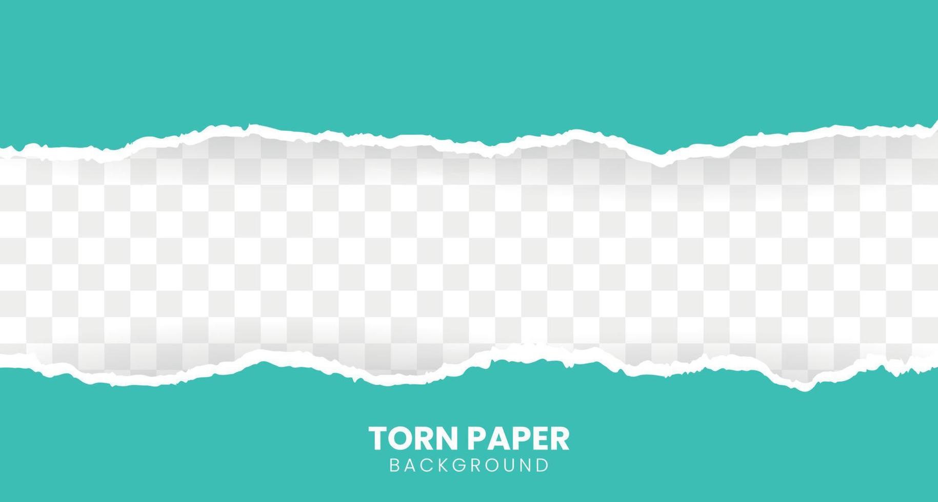 Ripped paper, space for copy vector