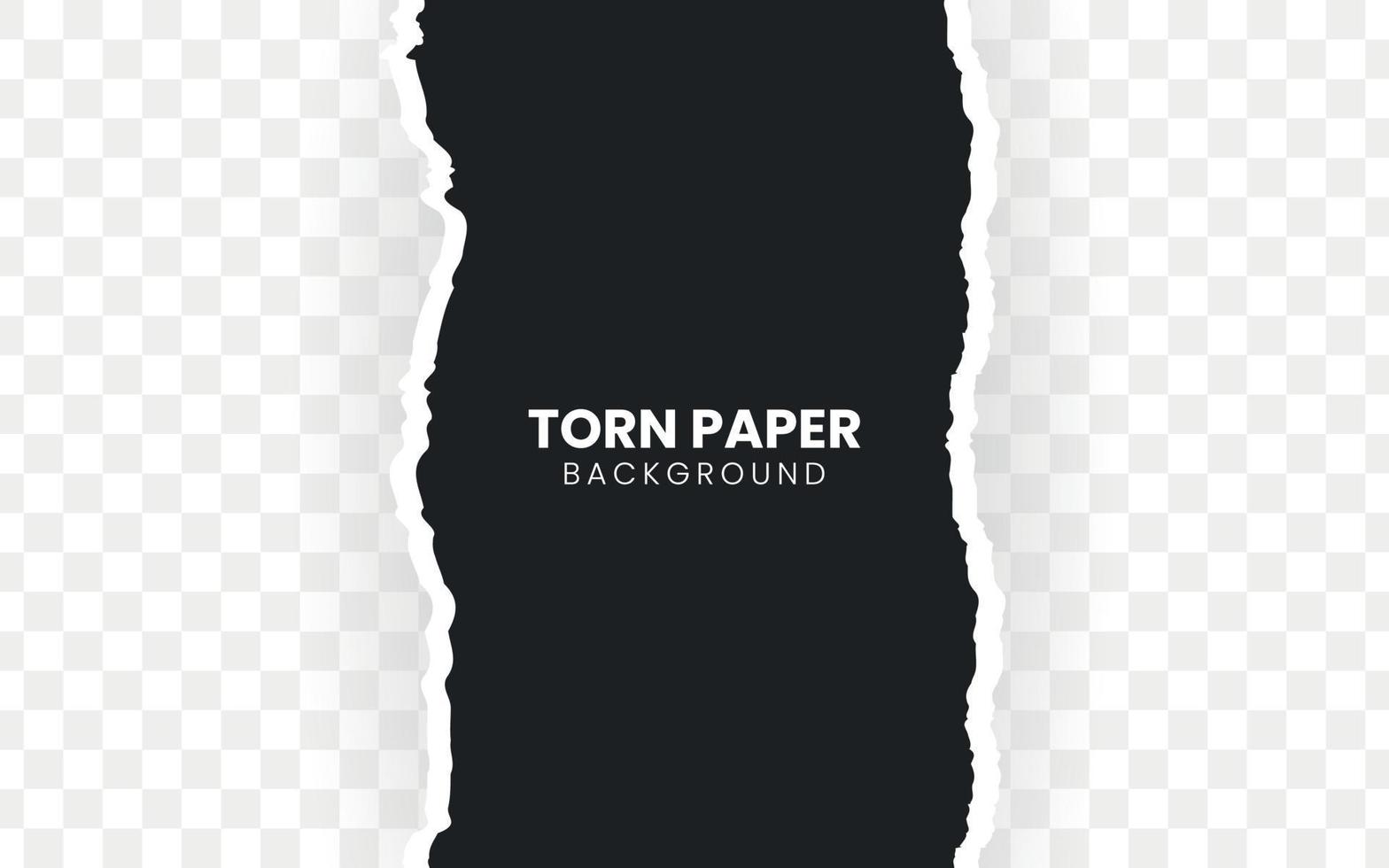 Ripped paper, space for copy vector