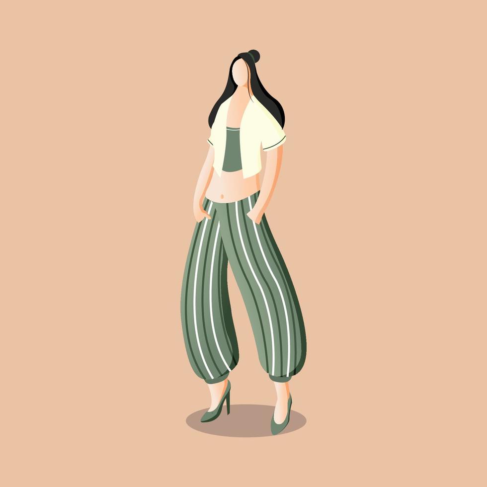 Flat Character Illustration vector