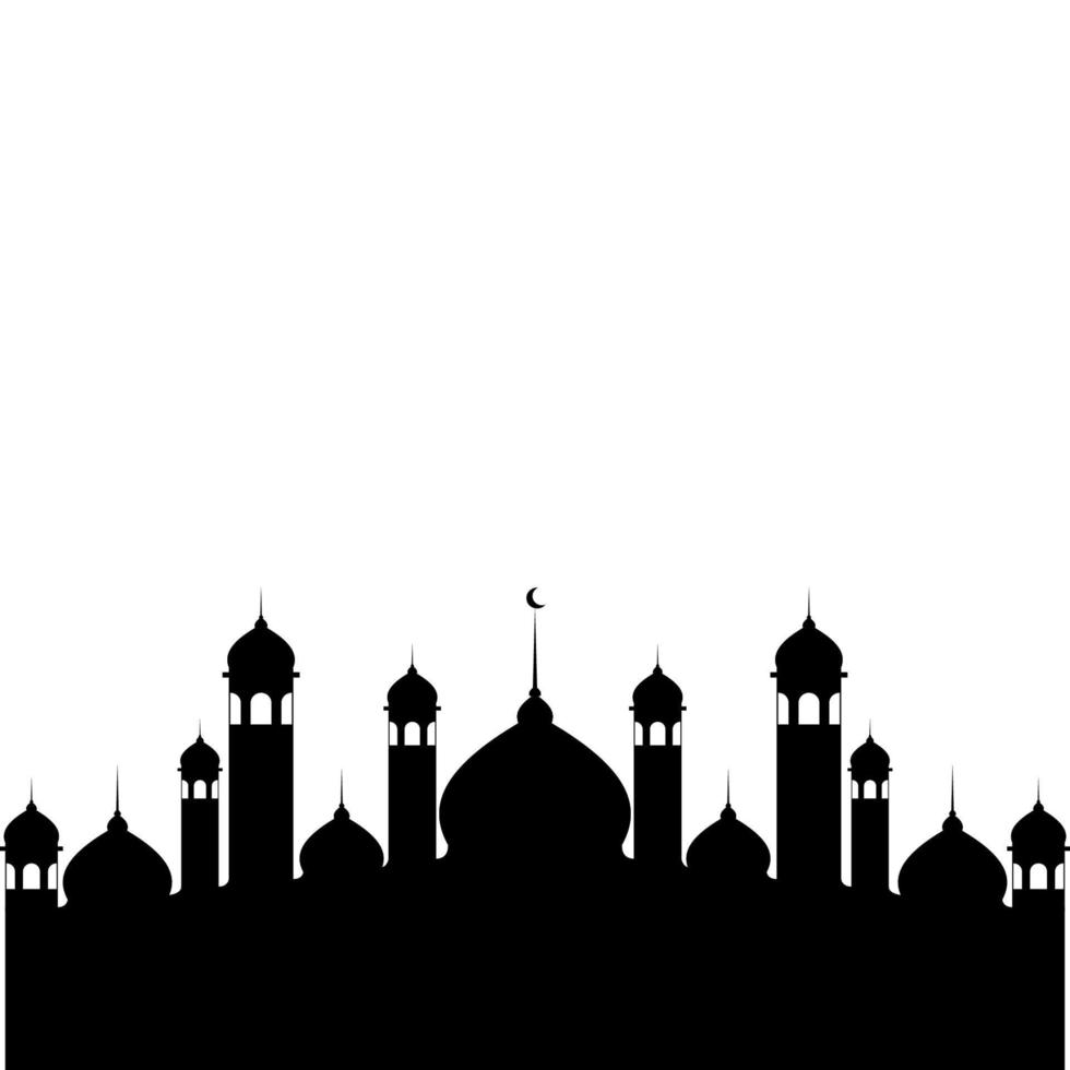 Illustration of Islamic Mosque Silhouette Vector 7438236 Vector Art at Illustration of Islamic Mosque Silhouette Vector 7438236 Vector Art at