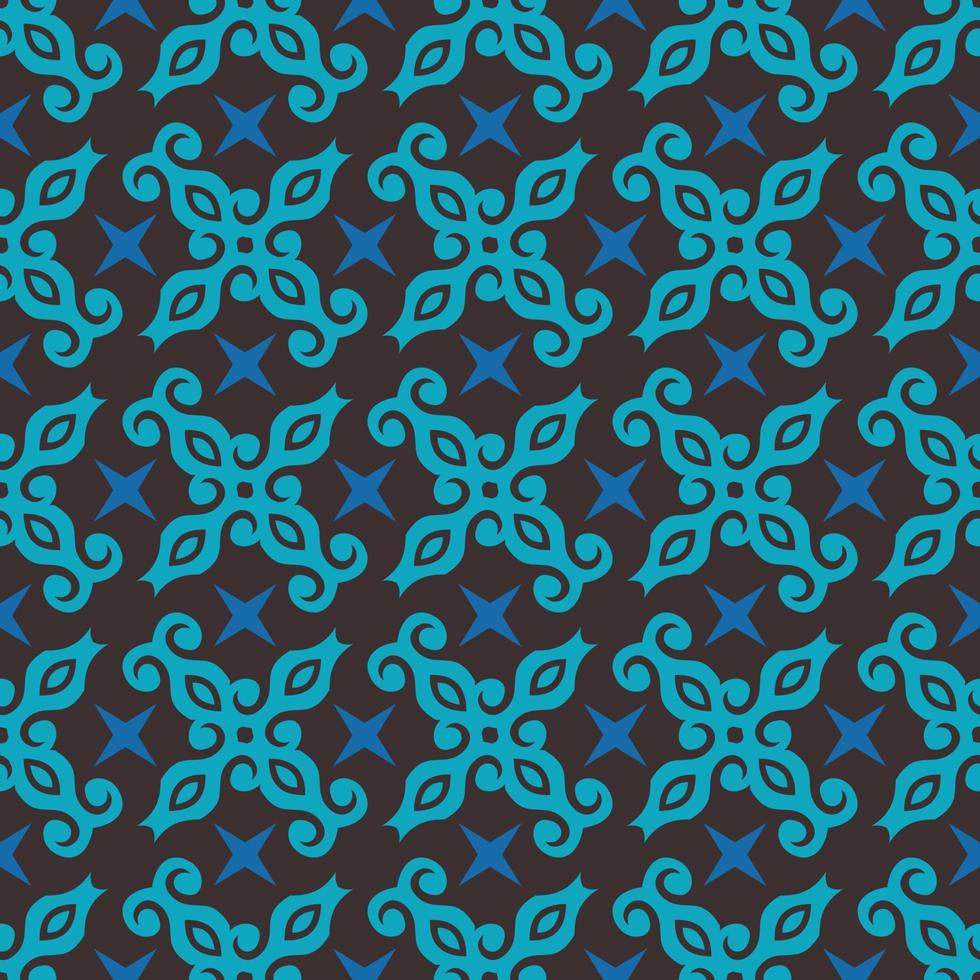 Seamless patern of dayak ethnic pattern.traditional Indonesian fabric motif.borneo pattern. vector design inspiration. Creative textile for fashion or cloth