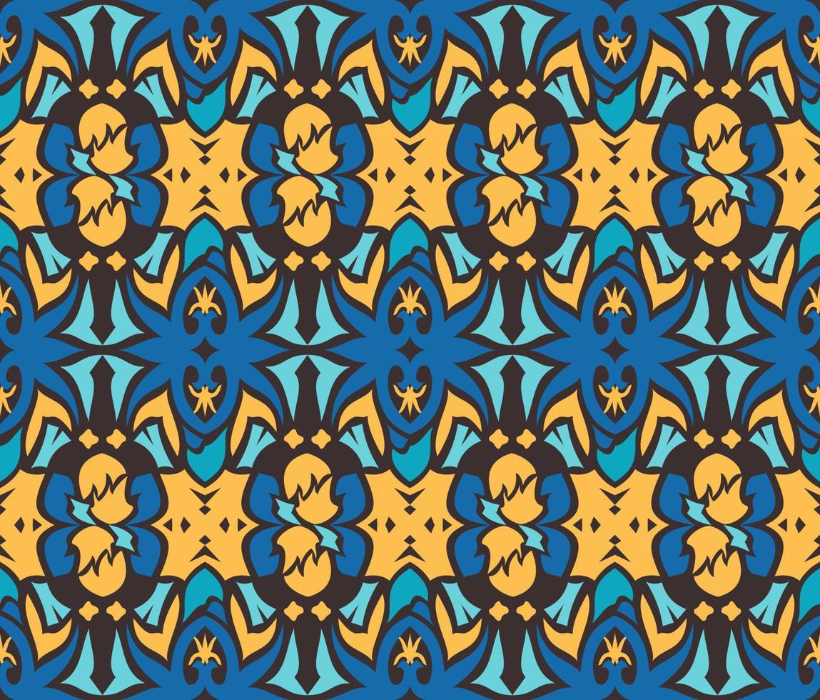 Seamless patern of dayak ethnic pattern.traditional Indonesian fabric motif.borneo pattern. vector design inspiration. Creative textile for fashion or cloth