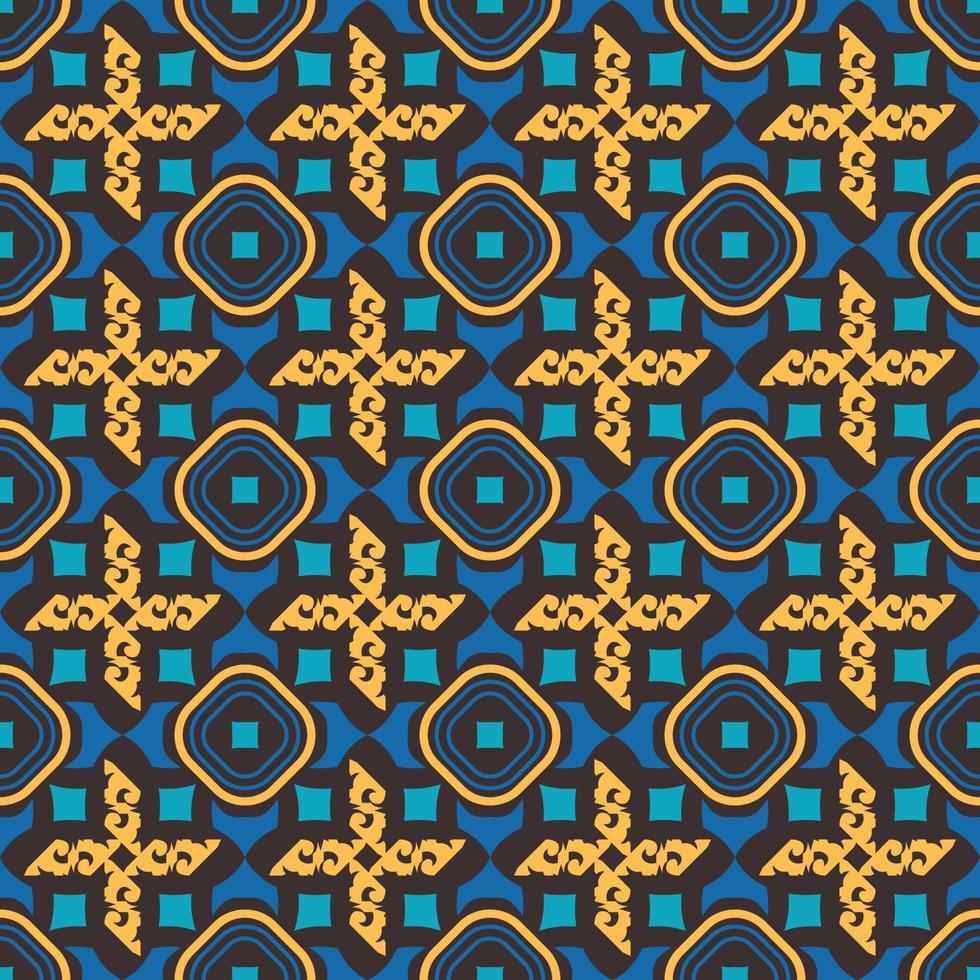 Seamless patern of dayak ethnic pattern.traditional Indonesian fabric motif.borneo pattern. vector design inspiration. Creative textile for fashion or cloth