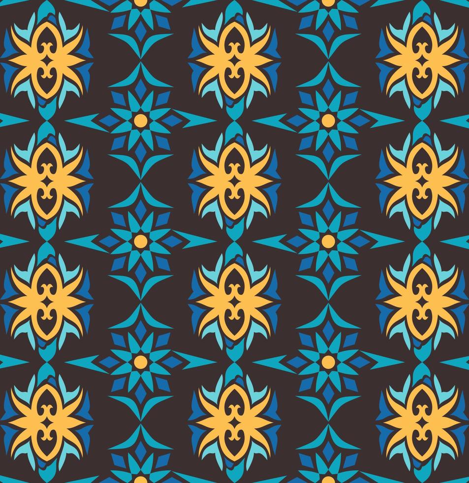 Seamless patern of dayak ethnic pattern.traditional Indonesian fabric motif.borneo pattern. vector design inspiration. Creative textile for fashion or cloth