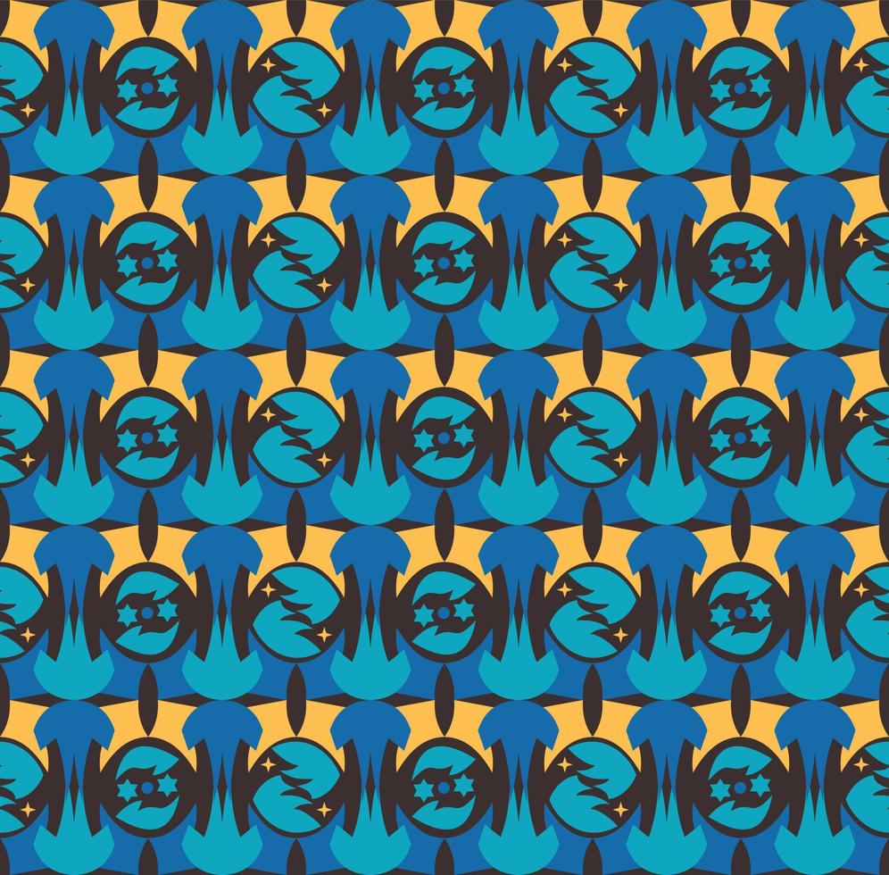 Seamless patern of dayak ethnic pattern.traditional Indonesian fabric motif.borneo pattern. vector design inspiration. Creative textile for fashion or cloth
