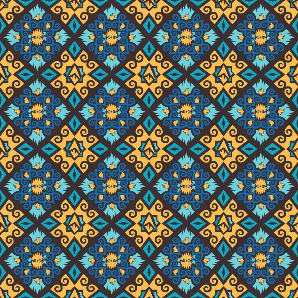 Seamless patern of dayak ethnic pattern.traditional Indonesian fabric motif.borneo pattern. vector design inspiration. Creative textile for fashion or cloth