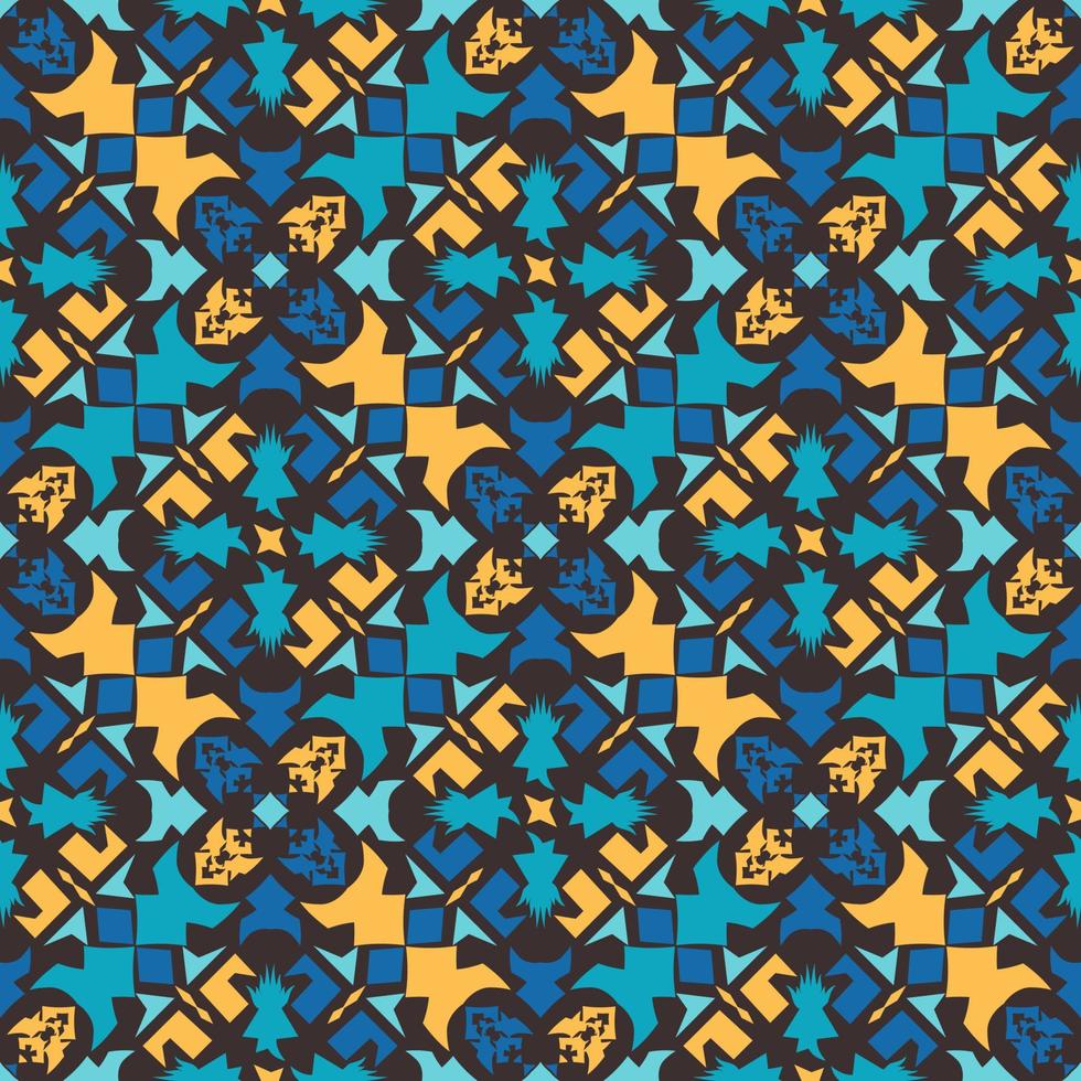 Seamless patern of dayak ethnic pattern.traditional Indonesian fabric motif.borneo pattern. vector design inspiration. Creative textile for fashion or cloth