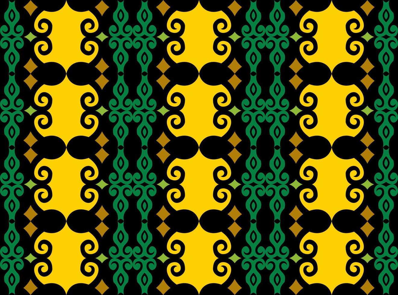 Seamless patern of dayak ethnic pattern.traditional Indonesian fabric motif.borneo pattern. vector design inspiration. Creative textile for fashion or cloth