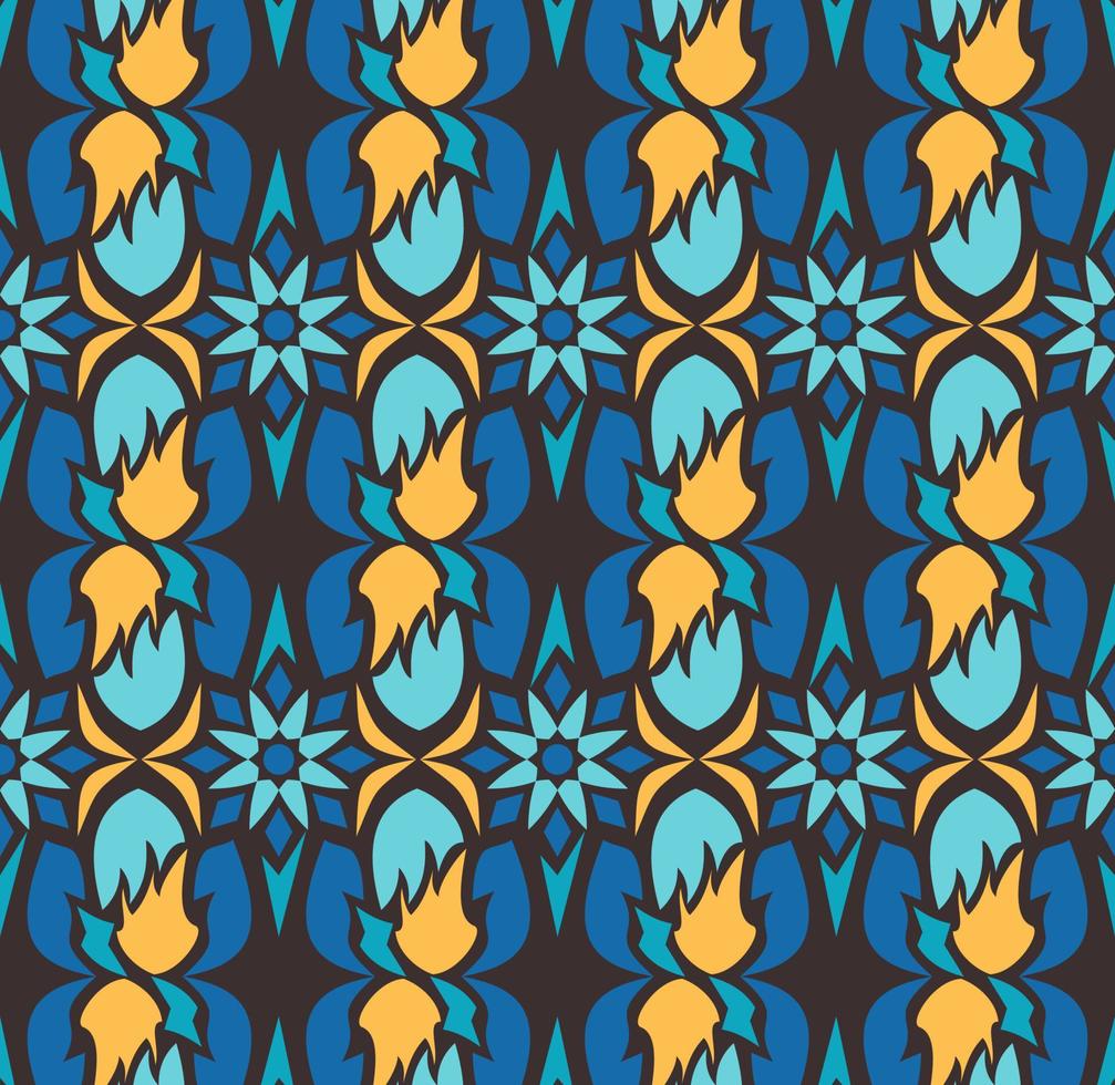 Seamless patern of dayak ethnic pattern.traditional Indonesian fabric motif.borneo pattern. vector design inspiration. Creative textile for fashion or cloth