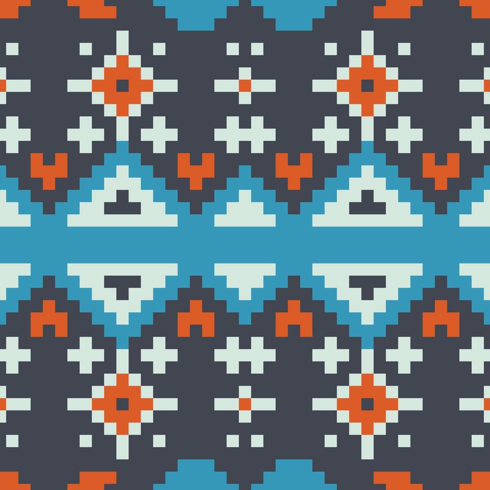 Beautiful Ethnic Aztec abstract Seamless pattern in tribal, folk embroidery, chevron art design. geometric art ornament print.Design for carpet, wallpaper, clothing, wrapping, fabric, vector