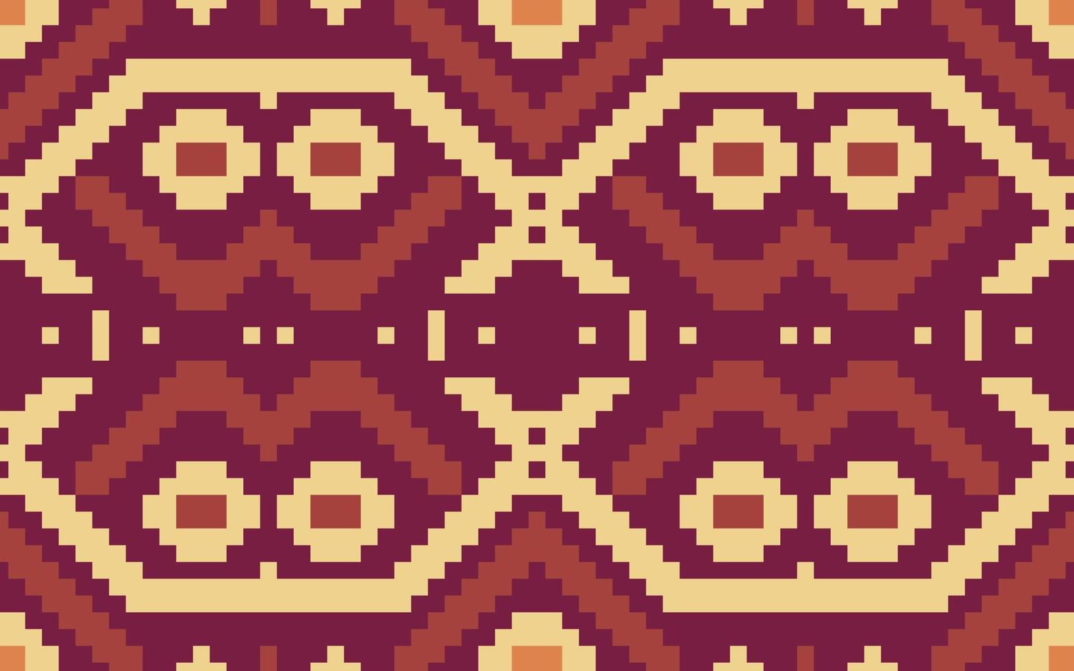 Fabric from African Pattern Ethnic Aztec abstract Seamless patterns in tribal, folk embroidery, chevron art design. geometric art ornament print. Design for carpet, wallpaper, clothing, wrapping, vector