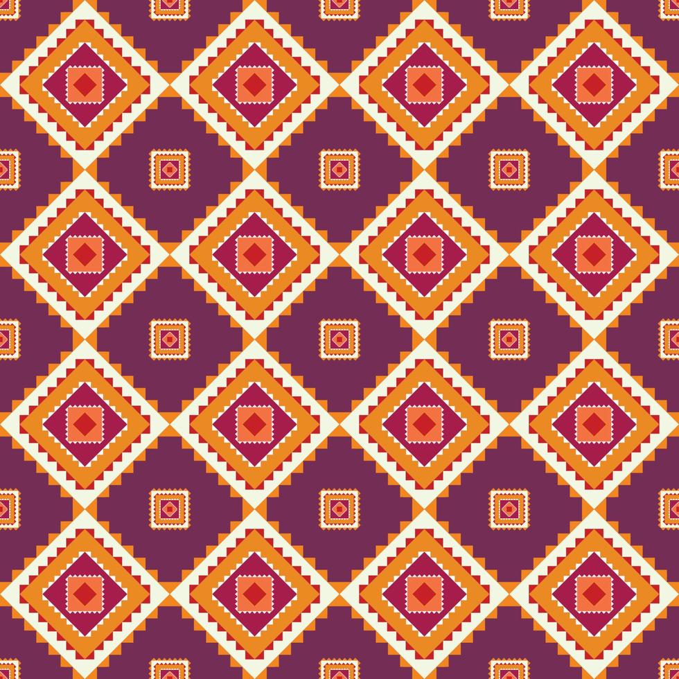 Geometric ethnic oriental seamless pattern traditional vector